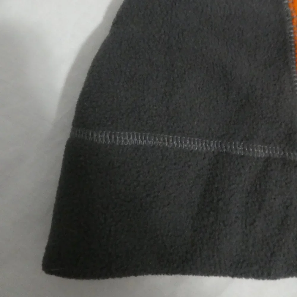 CHILDREN'S PLACE | 8-14 years | Grey and Orange Fleece Hat | NWOT - Picture 3 of 11